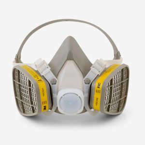 Masque + filtre contre gaz organique
